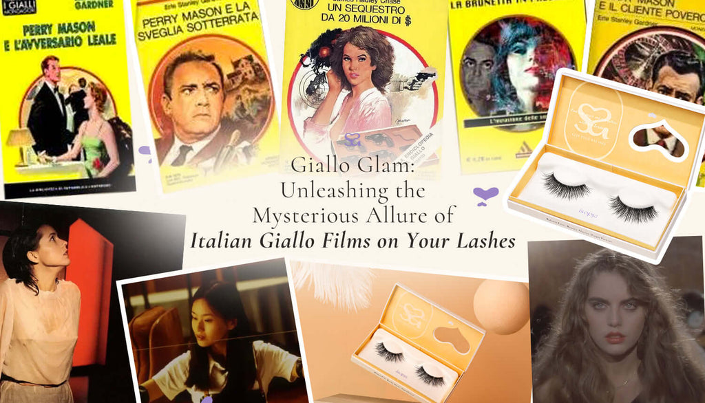 Giallo Glam: Unleashing the Mysterious Allure of Italian Giallo Films on Your Lashes