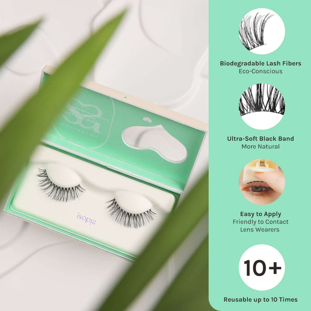 sustainable and eco-friendly eyelash options