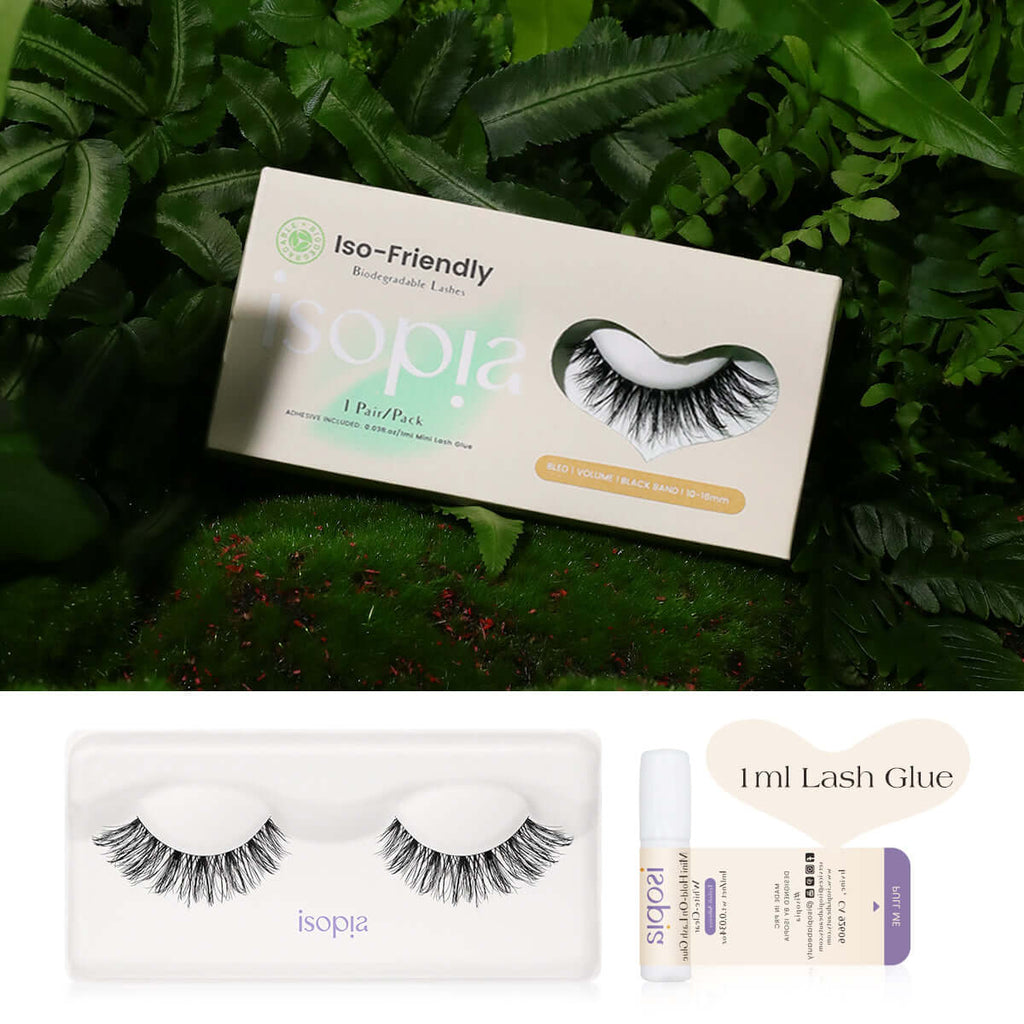 eco-conscious biodegradable lashes for daily wear
