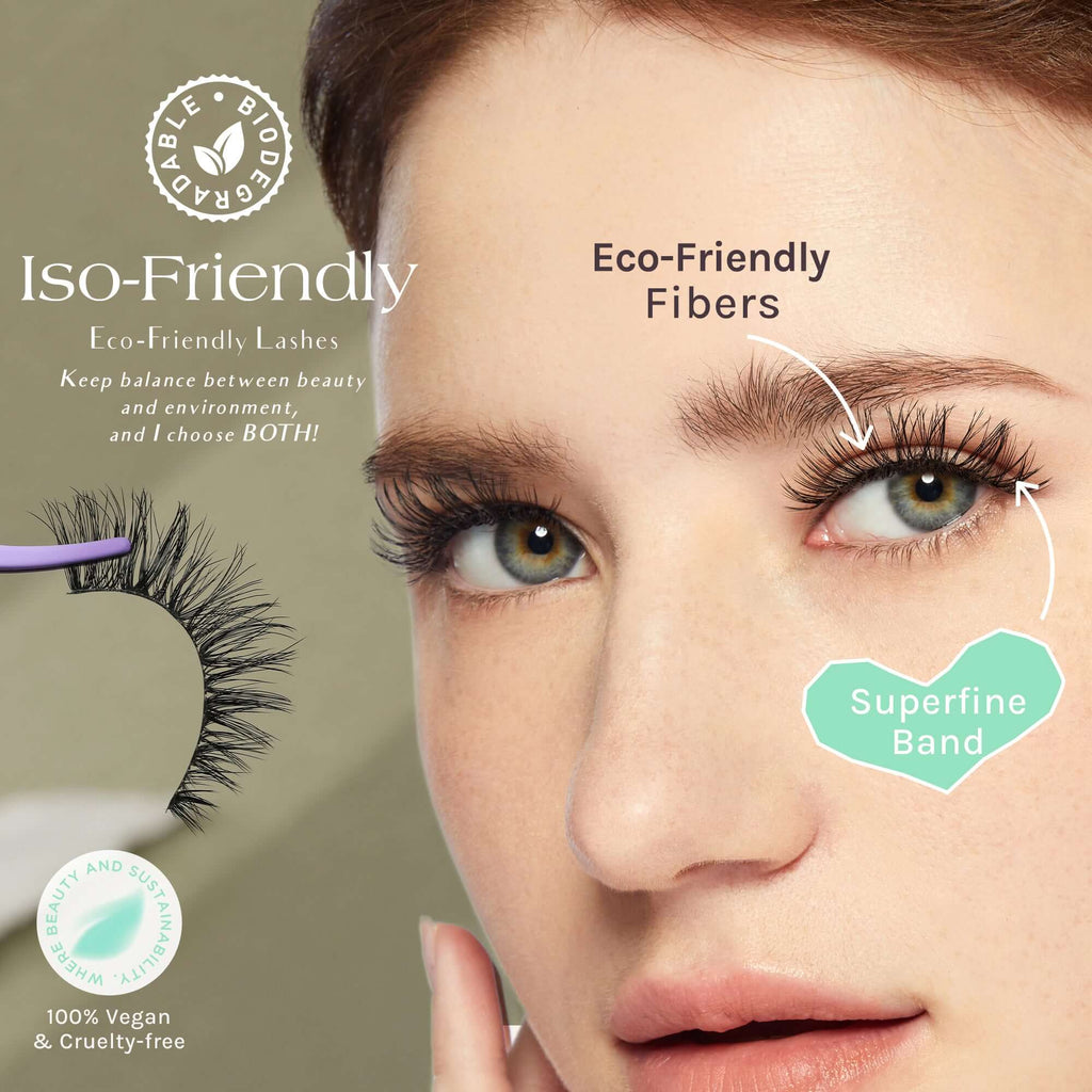 planet-friendly eyelash extensions with natural look