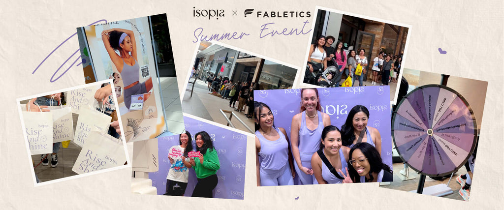 Celebrating Beauty in Balance: Isopia x Fabletics Summer Event