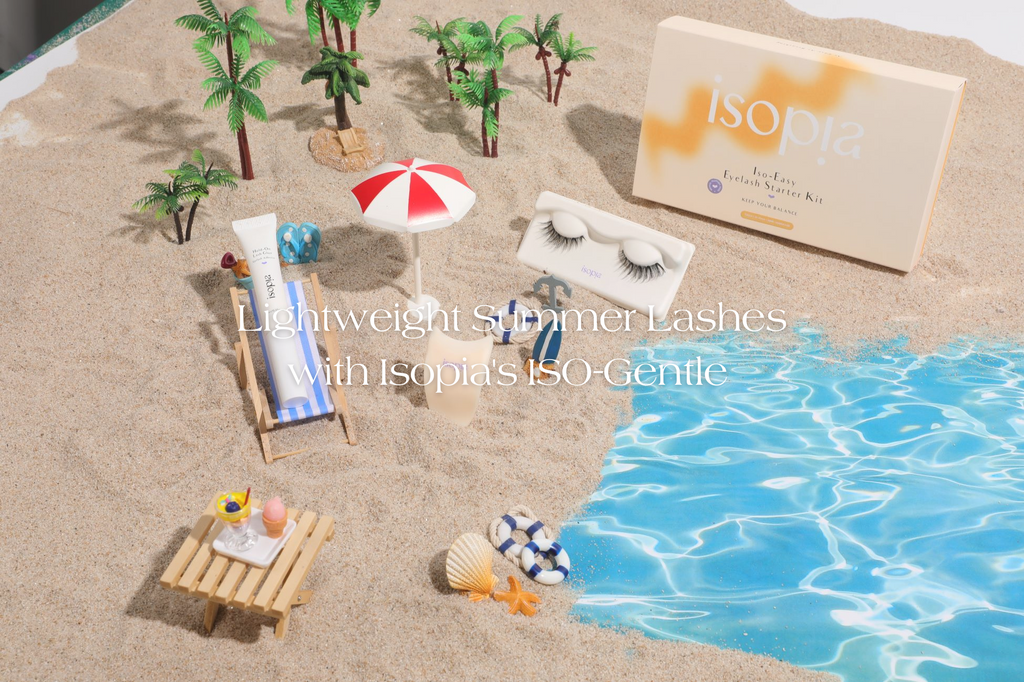 Lightweight Summer Lashes with Isopia's ISO-Gentle Lashes