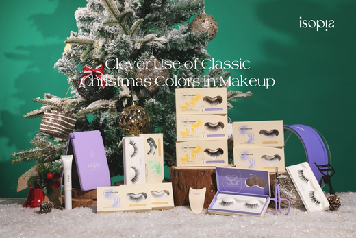 Christmas Colors in Makeup | Creative Holiday Looks with Isopia