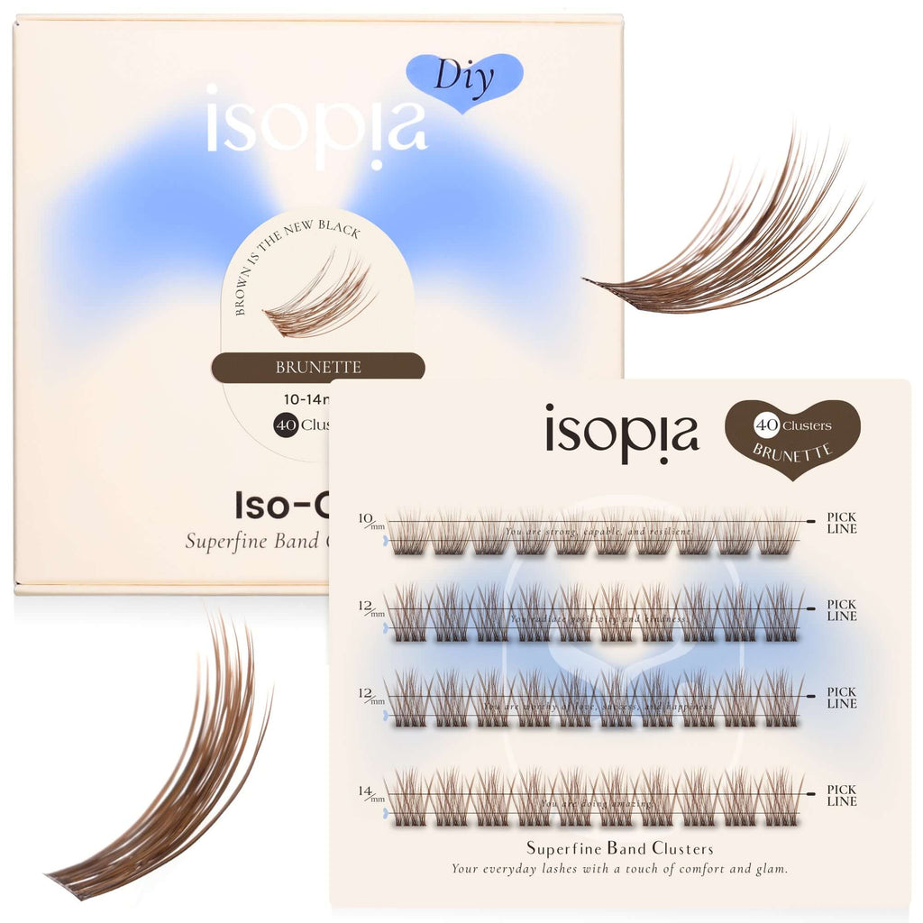 Iso-Chic DIY Cluster Lashes BRUNETTE 10-14mm