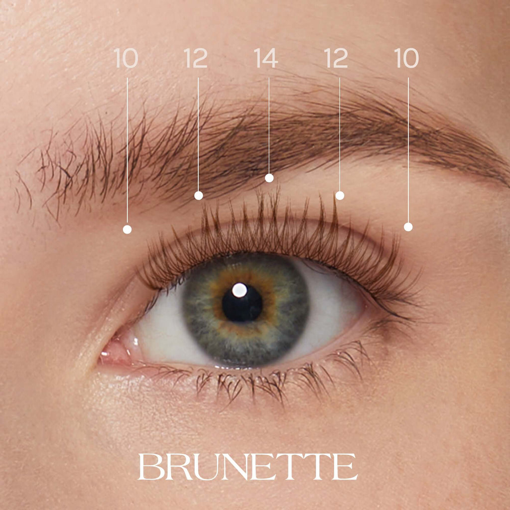 Iso-Chic DIY Cluster Lashes BRUNETTE 10-14mm - Dark Brown