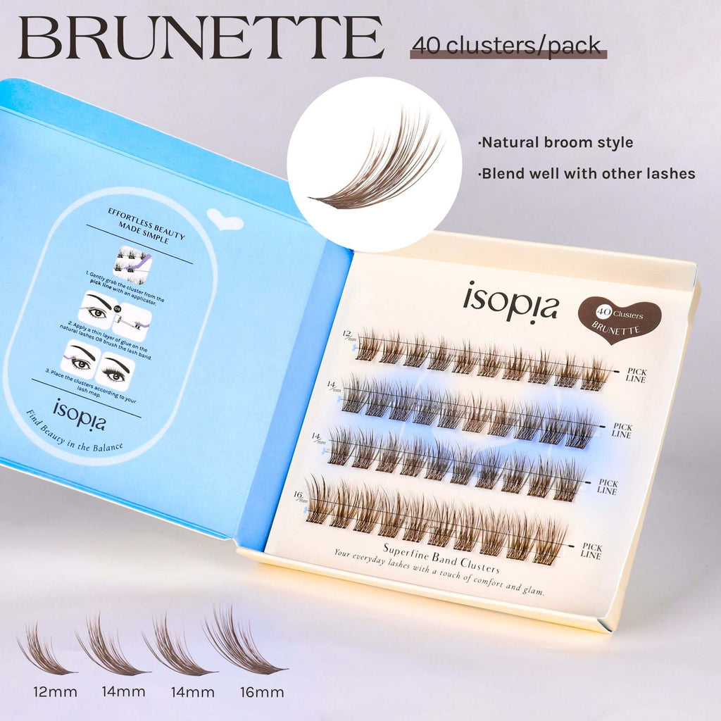 ISO-CHIC DIY Cluster Lashes Set | Lashes & Glue