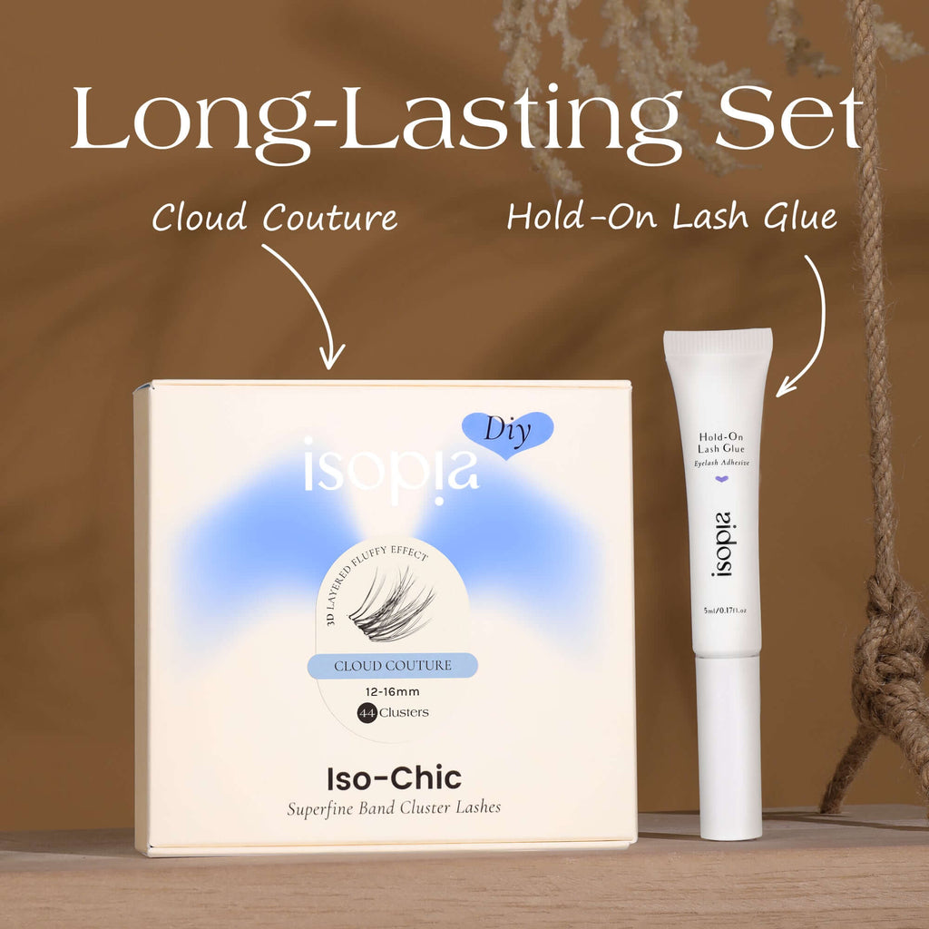 ISO-CHIC DIY Cluster Lashes Set | Lashes & Glue