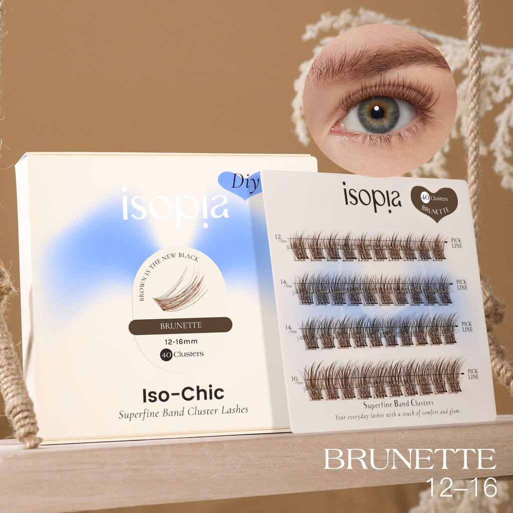 ISO-CHIC DIY Cluster Lashes Set | Lashes & Glue