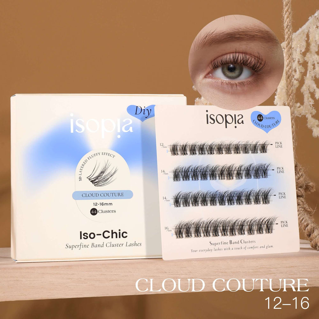 ISO-CHIC DIY Cluster Lashes Set | Lashes & Glue