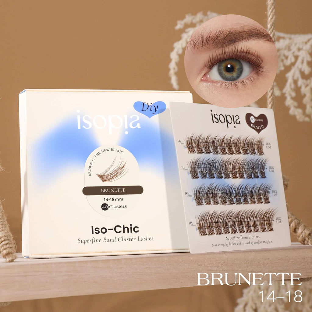 ISO-CHIC DIY Cluster Lashes Set | Lashes & Glue