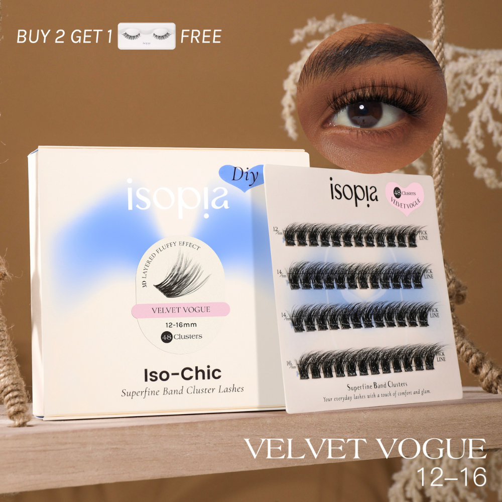 Iso-Chic DIY Cluster Lashes VELVET VOGUE 12-16mm