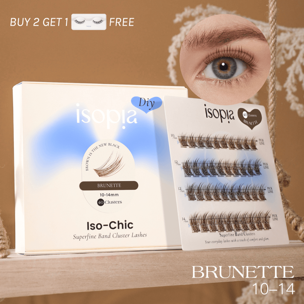 Iso-Chic DIY Cluster Lashes BRUNETTE 10-14mm