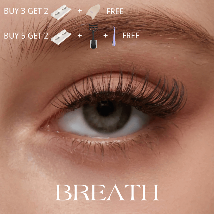 Iso-Gentle Cat Eye Lashes BREATH - Ultra-soft Band