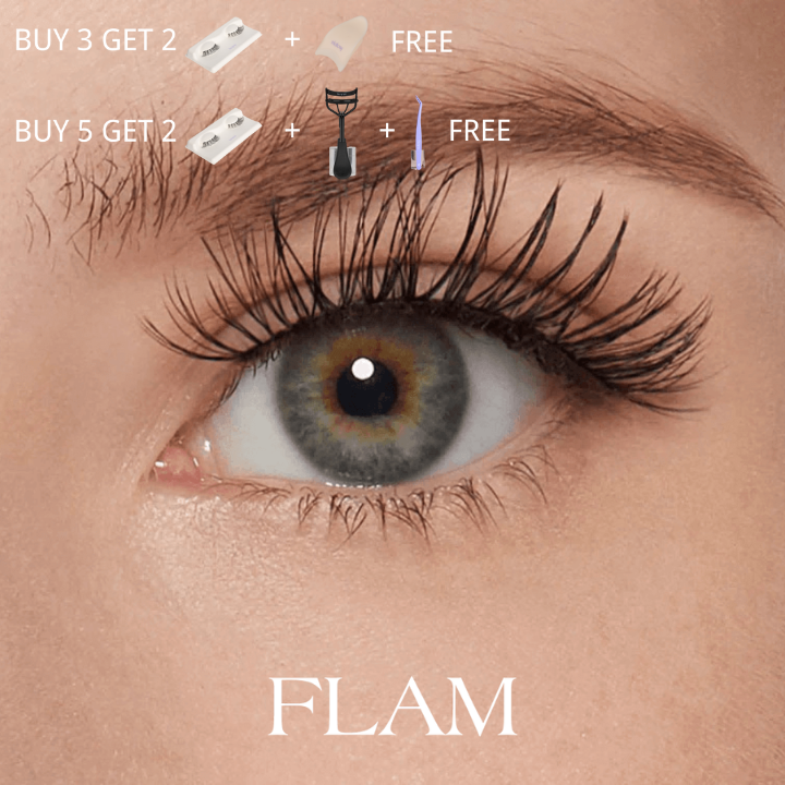 Iso-Friendly Wispy Lashes FLAM - 100% Biodegradable