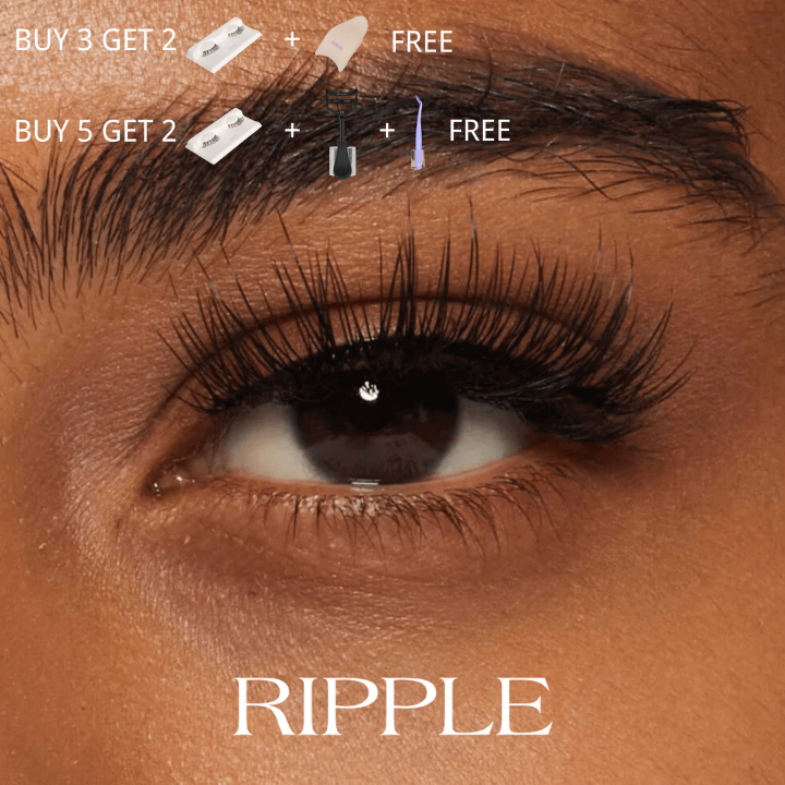 Iso-Tender Lashes RIPPLE - Split-tips Feathery Fibers