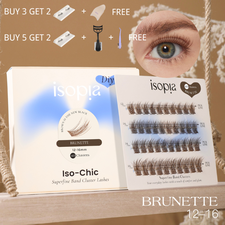 Iso-Chic DIY Cluster Lashes BRUNETTE 12-16mm