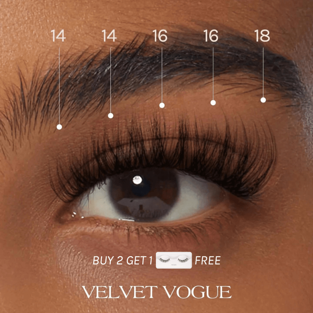 Fancy Volume Cluster Lashes | Isopia VELVET VOGUE Lashes