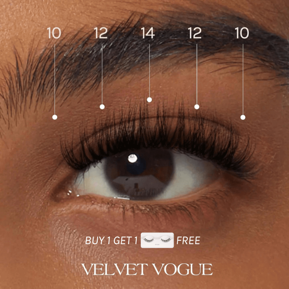 Fancy Volume Cluster Lashes | Isopia VELVET VOGUE Lashes