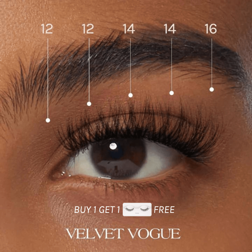 Fancy Volume Cluster Lashes | Isopia VELVET VOGUE Lashes